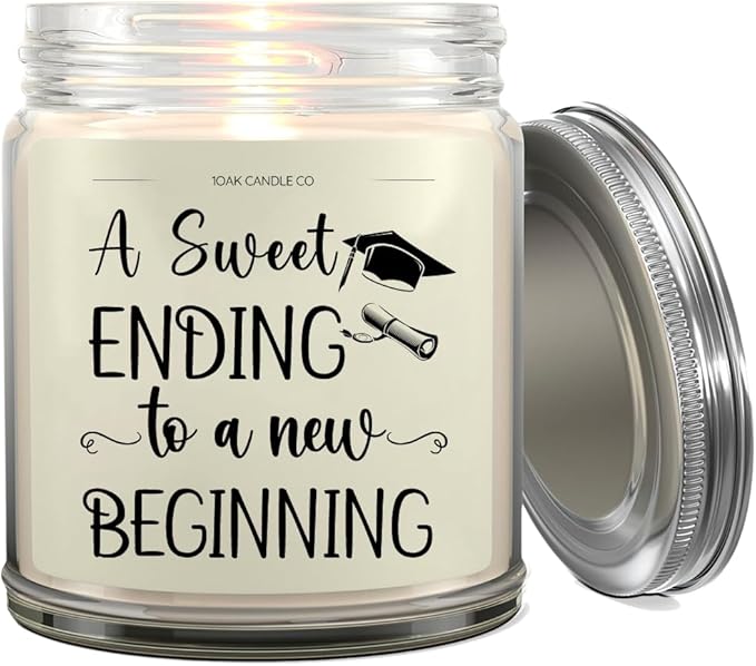 1OAK Vanilla Scented Candles Gifts for Women - Graduation Candle - 2025 Graduation Gifts for Her, Him - College, High School Senior 2025