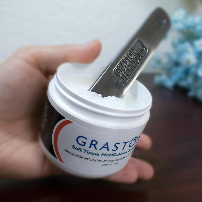 Graston Technique Arnica Soft Tissue Emollient - 4oz Jar Pro-Grade Therapy Cream for IASTM, Massage, Relief and Recovery, 6-Pack