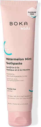 Boka Fluoride Free Toothpaste Nano Hydroxyapatite Toothpaste - Watermelon Mint Flavor, 4 oz 1Pk US Manufactured
