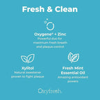 Oxyfresh Pro Formula Fresh Mint Mouthwash – Patented Zinc Mouthrinse for Fresh Breath & Healthy Gums | Dye, Fluoride & Alcohol Free Mouthwash (1 Gal Bottle)