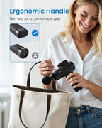 RENPHO Massage Gun Deep Tissue, Portable Percussion Muscle Massager with Bluetooth, Handheld Device for Back and Neck, Carry Case, Gifts for Men and Women