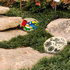 Spoontiques - Garden Décor - Scatter Kindness Stepping Stone - Decorative Stone for Garden