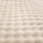 YUSOKI Luxury 3D Bubble Throw Blanket 3.1lb,All Ages,Home Decoration, (Ivory,60 * 80inches)