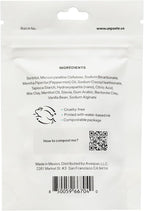 New Formula, Unpaste Toothpaste Tablets, Now w/Nano-HYDROXYAPATITE, Fluoride-Free Mint Remineralizing Tablet, Xylitol Free, Vegan, Plastic Free, Travel-Friendly, Resealable Packet, 125ct/2 mo Supply