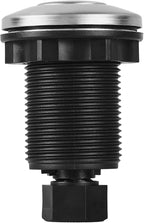 VEVOR Garbage Disposal Air Switch Kit, 2.5" Sink Top Air Switch for Food Waste Disposal, Brushed Silver Stainless Steel ON/OFF Air Button for Waste Disposer - Suitable for Stainless Steel Countertops