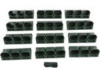 Self Watering Wall Planter | 36 Pots Vertical Garden Planter for Indoor Plants | Wall-Mounted Stackable wall planter | Hanging Plant Flower Pot Holder | 10.56 Fl Oz Each Individual Pot | Army Green