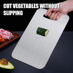 Titanium Cutting Board - 2025 New Upgrade 100% Pure Titanium Cutting Boards for Kitchen Double Sided Non Toxic Titanware Cutting Board,Hygiene Durable Dishwasher Safe Chopping Board (14"L x 10"W)