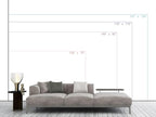 WFBHUA-Foggy Forest Woodland Wallpaper Green Nature Landscapes Wall Murals for Bedroom Living Room(Not Peel and Stick)