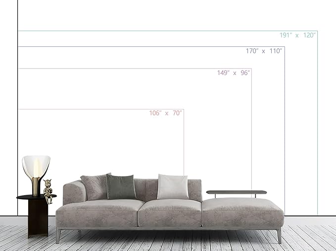 WFBHUA-Blue Floral Wallpaper Mural Modern Peony Flower Wallpaper Large 3D Art Living Room Bedroom Bathroom Wall Mural Decor (Not Peel and Stick)