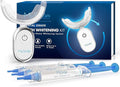 MySmile Teeth Whitening Kit for Sensitive Teeth with LED Light, 10 Min Non-Sensitive Fast Tooth Whitener, 3 Carbamide Peroxide Whitening Gel, Powerful Formula, Enamel Safe