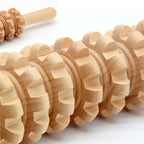 Wood Therapy Massage Tools, 16 inch Professional Wooden Massage Roller Stick & Wood Therapy Tools for Body Shaping, Body Sculpting Tools, Ease Deep Tissue