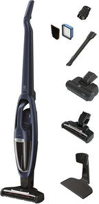 Electrolux WellQ7 Pet Cordless 2-in-1 Vacuum Cleaner with Motorized PetPro+ Nozzle for Easy Pet Hair Removal, 50-Minute Run Time, 2 Power Modes, Indigo Blue