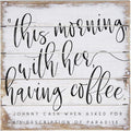 Simply Said, INC Perfect Pallets Petites Johnny Cash's Paradise, 8x8 in Wood Sign PET19508