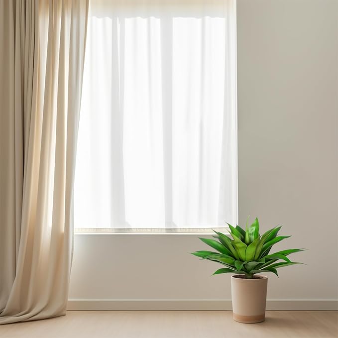 Artificial Agave Plants,Large UV Resistant Fake Agave Planters for Indoor and Outdoor Decorating Artificial Plants for Outdoors Fake Plants(1Pack, 28")