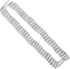 FOOTMATTERS Curly No Tie Shoe Laces - Elastic Spring Laces
