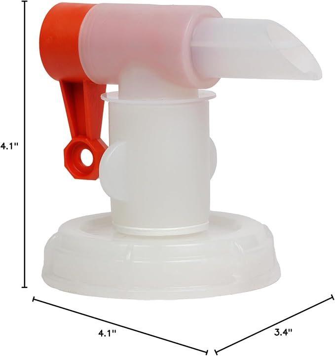 Arm & Hammer Sabeu Dispensing Valve for 5 Gallon Liquid Detergent Jug (Pack of 50)