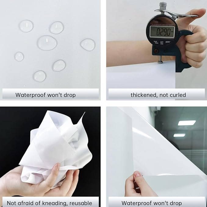 Frosted Glass Window Privacy Film Decorative, Bathroom Privacy Film for Glass Windows Cover, Static Cling, Removable, Reusable, Anti-UV, Anti-Glare, Heat Blocking,Gray,23.6X196.9Inch