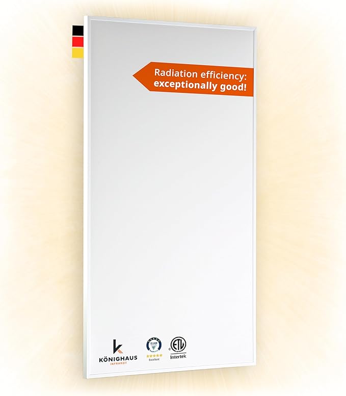 Infrared Space Heater 300W (Used – Like New) – ideal for smaller rooms | energy-efficient wall-mounted heating panel