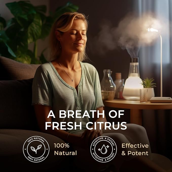 Gya Labs Cilantro Essential Oil for Diffusers - 0.34 Fl Oz - 100% Natural Cilantro Oil for for Skin, Massage, Aromatherapy & Candle Making Scent