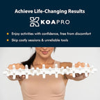 KOAPRO Whole Body Massage Tool - Myofascial Release Tool, Manual Trigger Point and Deep Tissue Massager, Holistic Fascia Health for Cellulite Massage on Legs, Back, and More - Full Body Massage Stick