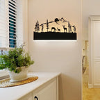 Wall Sconce LED Wall lamp (Sunset Deer)