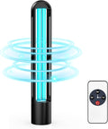 UV Light Sanitizer, Ultraviolet Lamp with Remote Control for Bed Bugs and Dust Mites, Home Disinfection Device UV Lamp for Home, Room & Kitchen, Ultraviolet Light with 3 Speed Timings