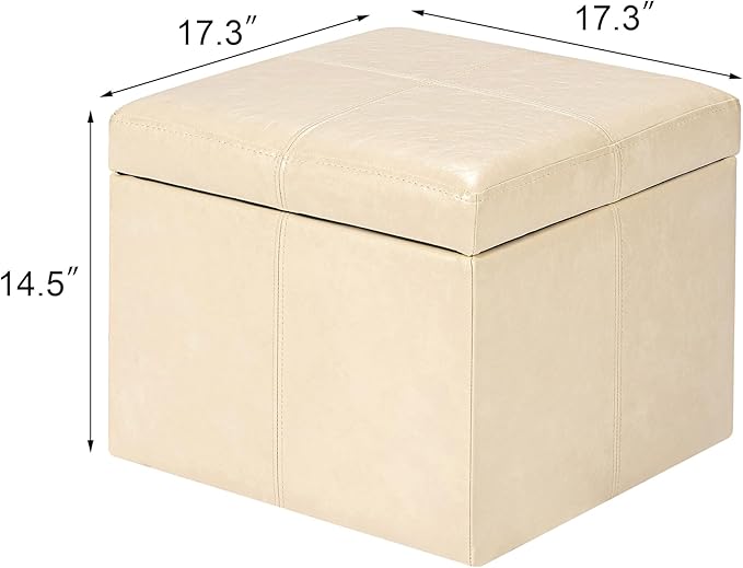 Adeco Storage Ottoman