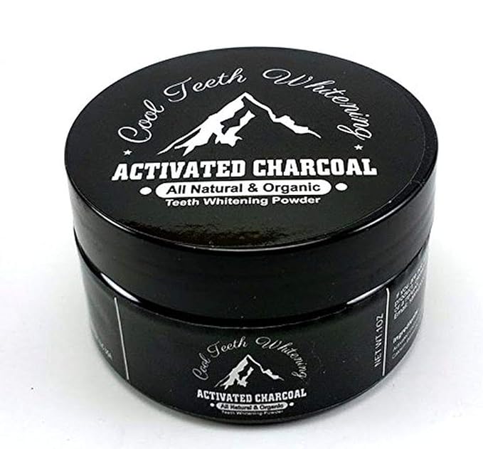 Activated Natural Organic Charcoal Toothpaste For Sensitive Tooth and Gum Powder - Whiten, Clean and Detoxify - Vegan - No Chemicals - No Bleach Whitener