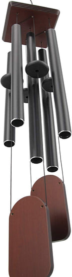 ASTARIN Large Wind Chimes Outdoor 48 Inch Sympathy Wind Chime with 5 Heavy Aluminum Tubes Tuned Soothing Melody, Memorial Wind Chimes for Outside Decoration (Patio, Garden, Yard)