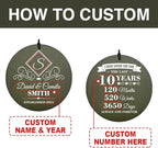 ASTARIN Personalized Wind Chimes for Anniversary, Customized Wedding, Anniversary Presents, Birthday Gifts for Loved One,Gifts for Couples, Gift for Wife, Gift for Her