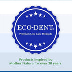 Eco-Dent Alcohol-Free Mouthwash, Mint - Ultimate Essential MouthCare, Oral Care Mouth Wash for Adults, Baking Soda Mouth Rinse with CoQ10/Herbs/Essential Oils, 8 Fl Oz (Pack of 2)