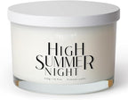 Scented Candles for Home - Large 3 Wick Jar Candles - Natural Soy Wax Candles Gifts for Women & Men - Aromatherapy Aesthetic Candles
