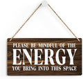 Inspirational Zen Wall Art, Positive Affirmations Wall Decor, Meditation Room Decor Spa Decor Spiritual Wall Art Decor Hanging Sign Wood Plaque Block for Home Office Bathroom Bedroom
