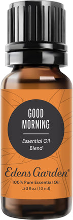 Edens Garden Good Morning Essential Oil Blend- 100% Pure Premium Grade, Undiluted, Natural, Therapeutic, Aromatherapy, The Best for Diffusing, Skin, Candle, Humidifiers 10 ml (.33 fl oz)