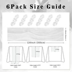 10FT 6 Pack White Cheesecloth Table Runner 20 x 120 Inch Long Rustic Gauze Cheese Cloth Table Runner for Wedding Bridal Baby Shower Table Decorations Boho Fabric Sheer Birthday Party Table Decor