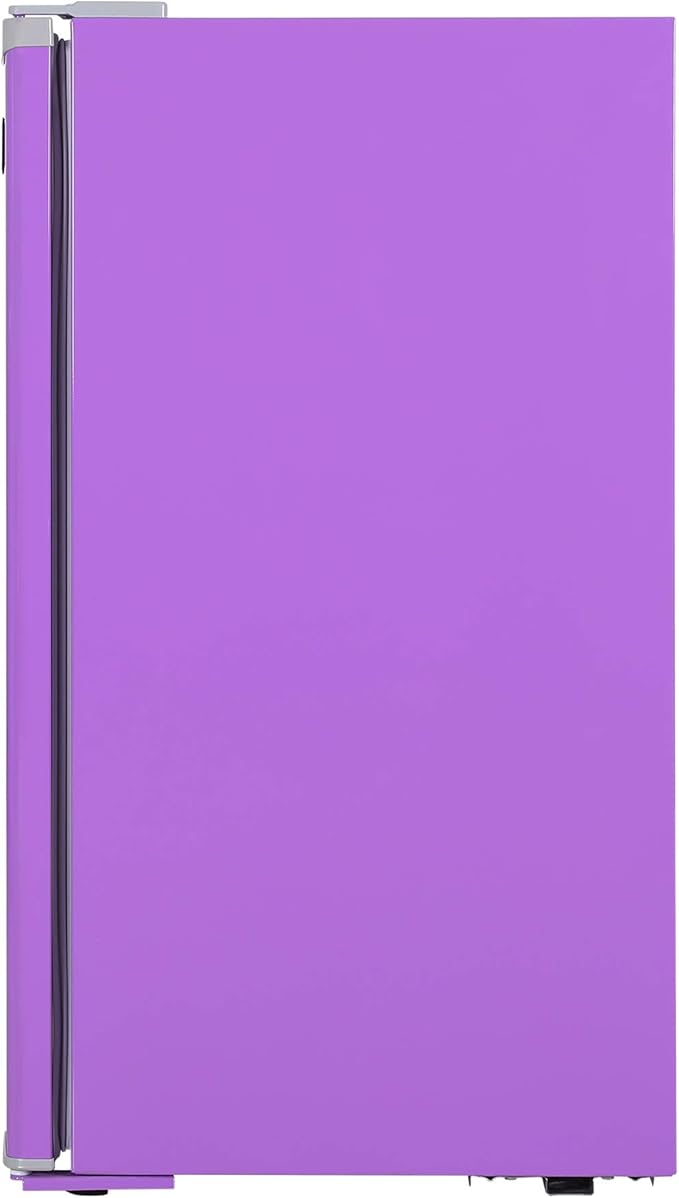 RCA RFR321-PURPLE 3.2 Cu Ft Compact Fridge, Mini Refrigerator, Purple