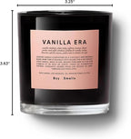 Boy Smells - Vanilla Era Scented Candles for Men and Women - 8.5 oz - Soy, Coconut Wax Candle Blend - Aromatic Candles for Home with Black Amber, Coffee, Incense - 50-Hour Burn - Cotton Wick