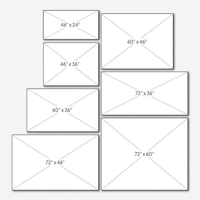 36"x46" Extra Large Framed Wall Art Soft White Poppies Watercolor Floral, Delicate Botanical for Home Living Room Bedroom Decor (Frame Assembly Required)