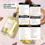 Molimoli Glass Olive Oil Cruet Set - 350ml Bottles With Weighted Pourers, Set of 4