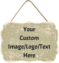 Personalized Custom Wooden Signs with Any Text Name for Home Door Man Cave Bar Family Farmhouse Decorative Home Kitchen Rustic Wall Decor