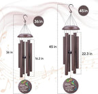 Sympathy Wind Chimes, Personalized Wind Chime for Loss of Loved Mom/Dad/Lover, Colorful Hummingbird Memorial Wind Chimes, Commemorative Sympathy Gifts