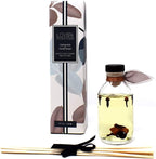 LOVSPA Reed Diffuser Set, Cinnamon & Clove Buds Scented Oil Diffuser with Sticks, Home Fragrance Accessories for Bathroom Shelf Decor, Aroma Diffusers for Home or Office Fall Decor, USA Made