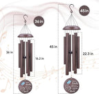 Sympathy Wind Chimes, Personalized Butterfly Wind Chimes for Loss of Loved One, Commemorative Sympathy Gifts for Funeral, in Memory of Dad/Mom/Husband/Wife