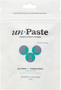 New Formula, Unpaste Toothpaste Tablets, Now w/Nano-HYDROXYAPATITE, Fluoride-Free Mint Remineralizing Tablet, Xylitol Free, Vegan, Plastic Free, Travel-Friendly, Resealable Packet, 125ct/2 mo Supply