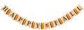 Happy Fall Pumpkin Burlap Pennant Banner Flag Felt Happy Fall Sign and Pumpkin Pattern with Fall Color Ribbon for Fall Autumn Harvest Thanksgiving Day Birthday Baby Shower Party Decorations Supplies