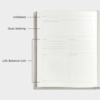 And Per Se Wellness Journal, Undated Daily Wellness Planner to Practice Positive Thinking, Mindfulness & Reflection, 91 Days Self-Care Journal For Women & Men (Purple)