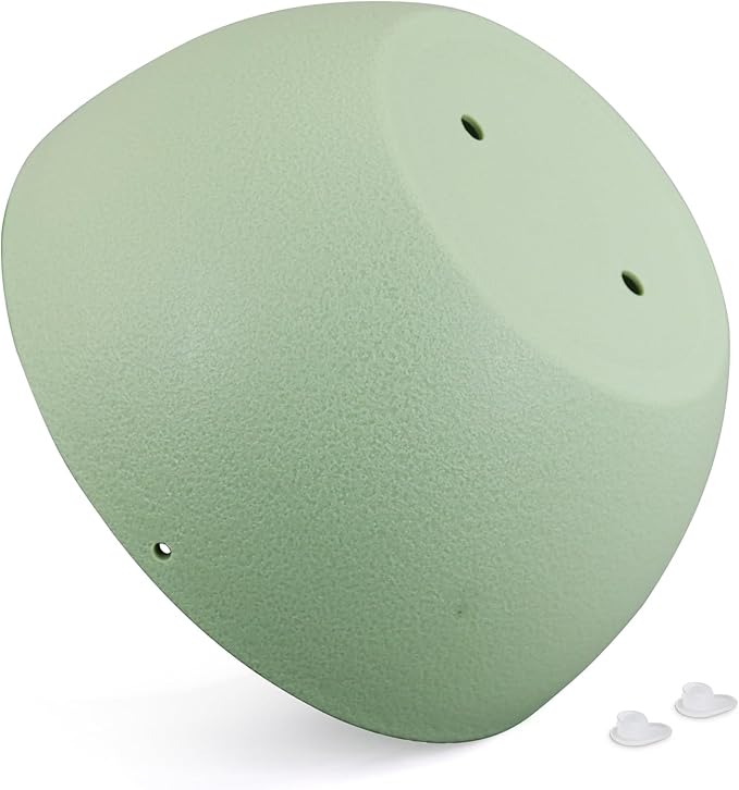 10 inch Hanging Planters Plant Pots for Indoor Outdoor Plants, 2 Pack Hanging Flower Pots with Drainage Holes and Chain for Garden Porch, Plastic Hanging Baskets for House Plants, Green