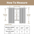 LAMIT Brown Linen Curtains 90 inch for Bedroom, Soft Thick Light Filtering Boho Window Textured Burlap Drapes with Bronze Grommet for Living Room Farmhouse, 2 Panels Set, 52 x 90 Inch