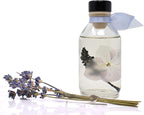 LOVSPA Reed Diffuser Set, Lavender De Provence Scented Oil Diffuser with Sticks, Home Fragrance Accessories for Bathroom Shelf Decor, Aroma Diffusers for Home or Office Desk, USA Made