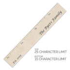 Personalized Growth Chart for Wall - Kids Height Ruler, Wooden Growth Chart for Kids, Wall Ruler for Kids Height Measurement and Height Growth Chart for Home - Kids Sizing Chart
